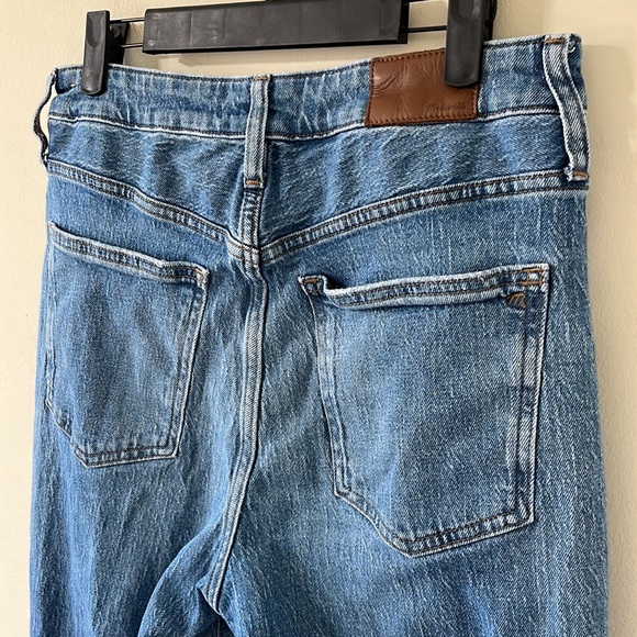 Madewell The Curvy Perfect Vintage Medium Wash Denim Jeans Size 28 Tall - Picture 9 of 12